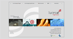 Desktop Screenshot of luces-ingenieure.de